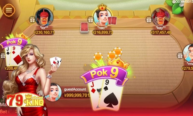 Hướng dẫn cách chơi bài Pok Deng tại 79King Hướng dẫn cách chơi bài Pok Deng tại 79King