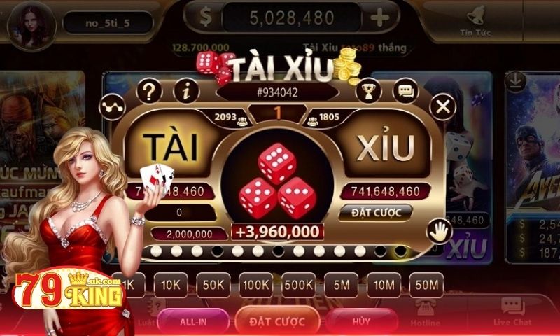 Hướng dẫn cách chơi game tài xỉu 79king Hướng dẫn cách chơi game tài xỉu 79king