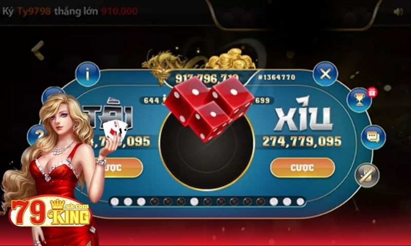 Hướng dẫn luật chơi tài xỉu 79King Hướng dẫn luật chơi tài xỉu 79King